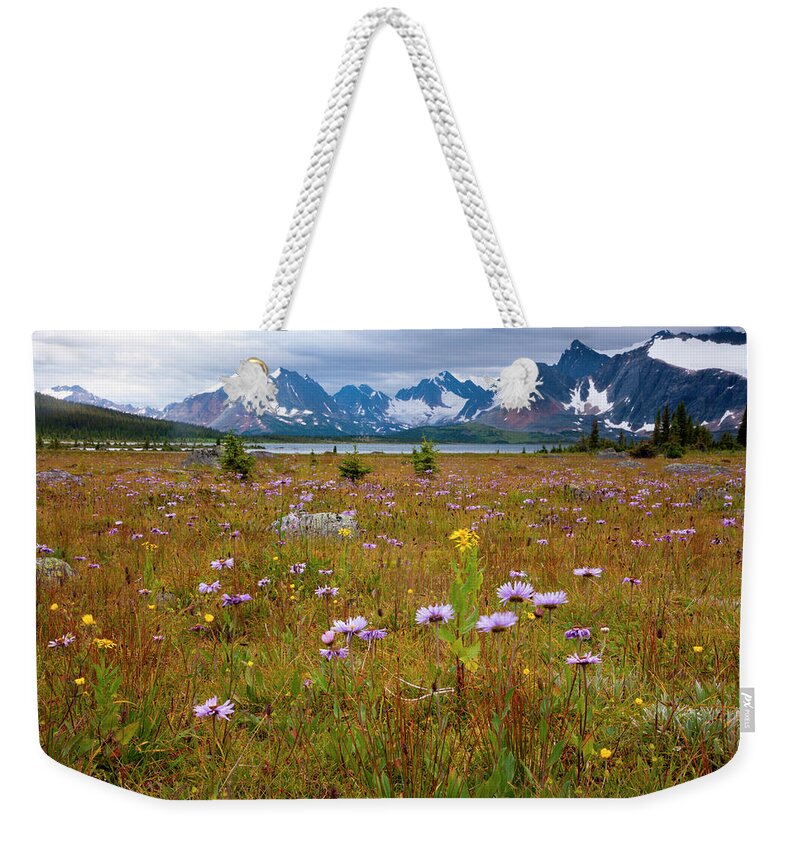 Tranquility Weekender Tote Bag featuring the photograph Jasper National Park, Alberta, Canada #1 by Mint Images/ Art Wolfe