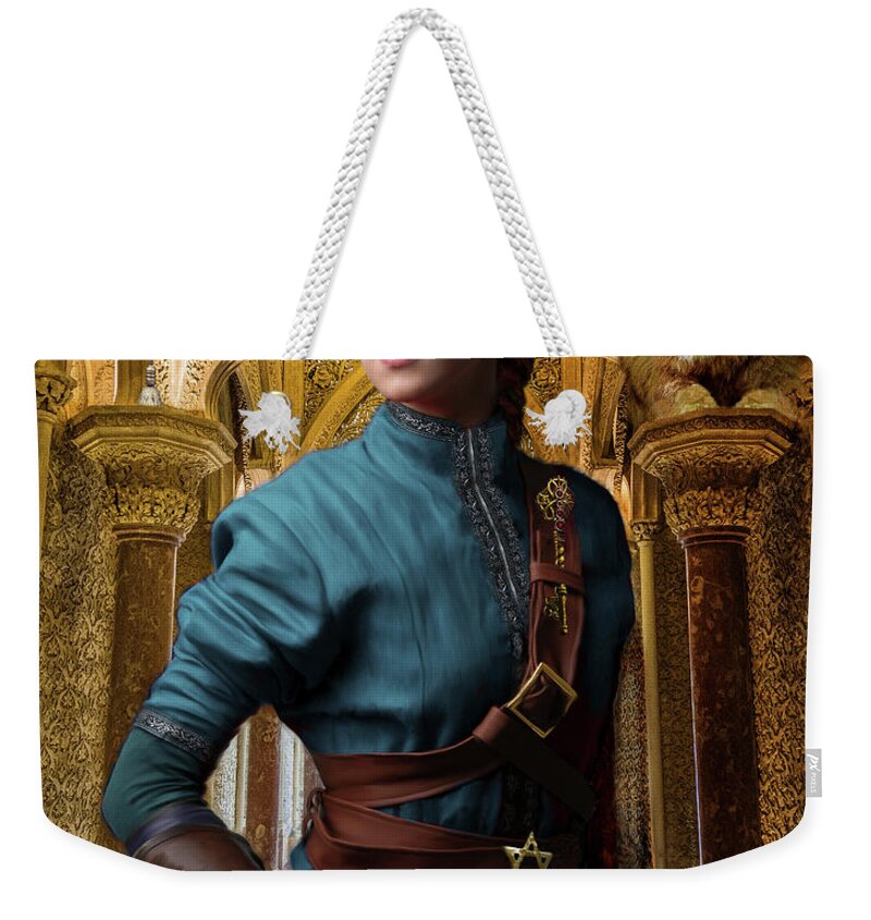 Prophet Weekender Tote Bag featuring the digital art Jeremiah Generation by Constance Woods