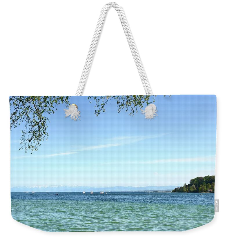 Scenics Weekender Tote Bag featuring the photograph Lake Constance #1 by No limit pictures