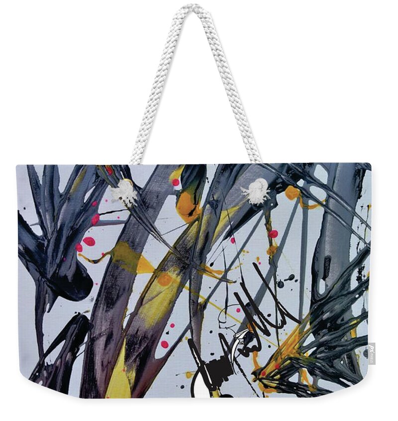  Weekender Tote Bag featuring the digital art Latoia Collection #1 by Jimmy Williams