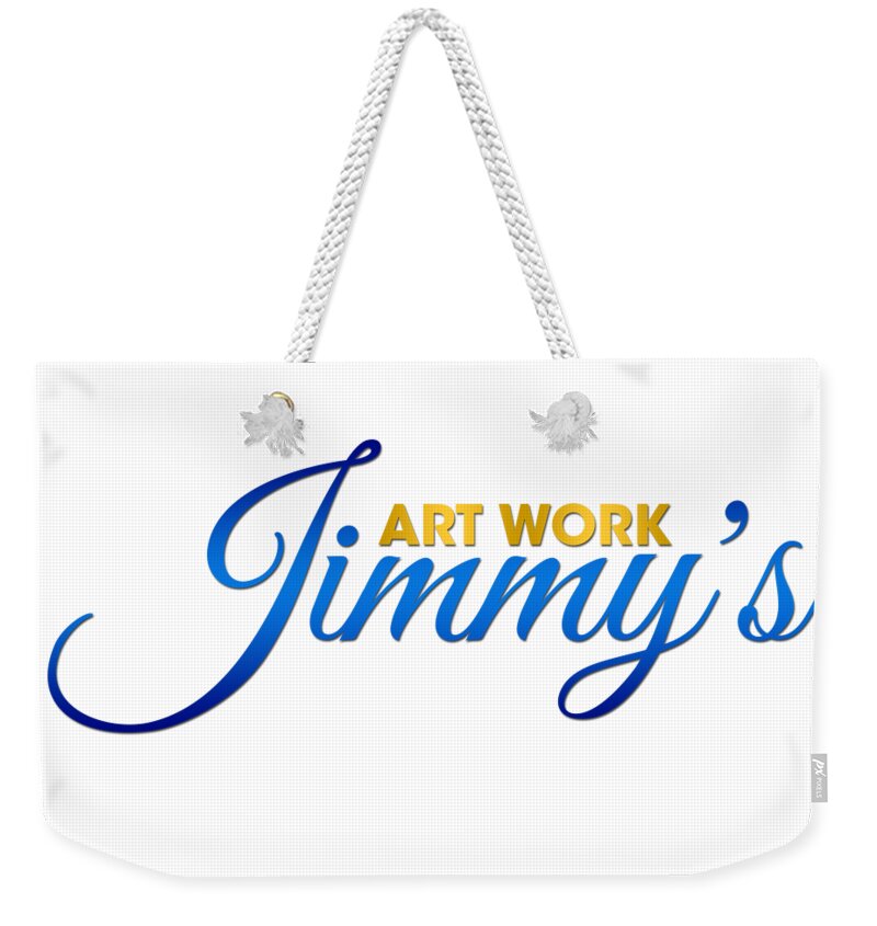  Weekender Tote Bag featuring the digital art New Upload by Jimmy Clark