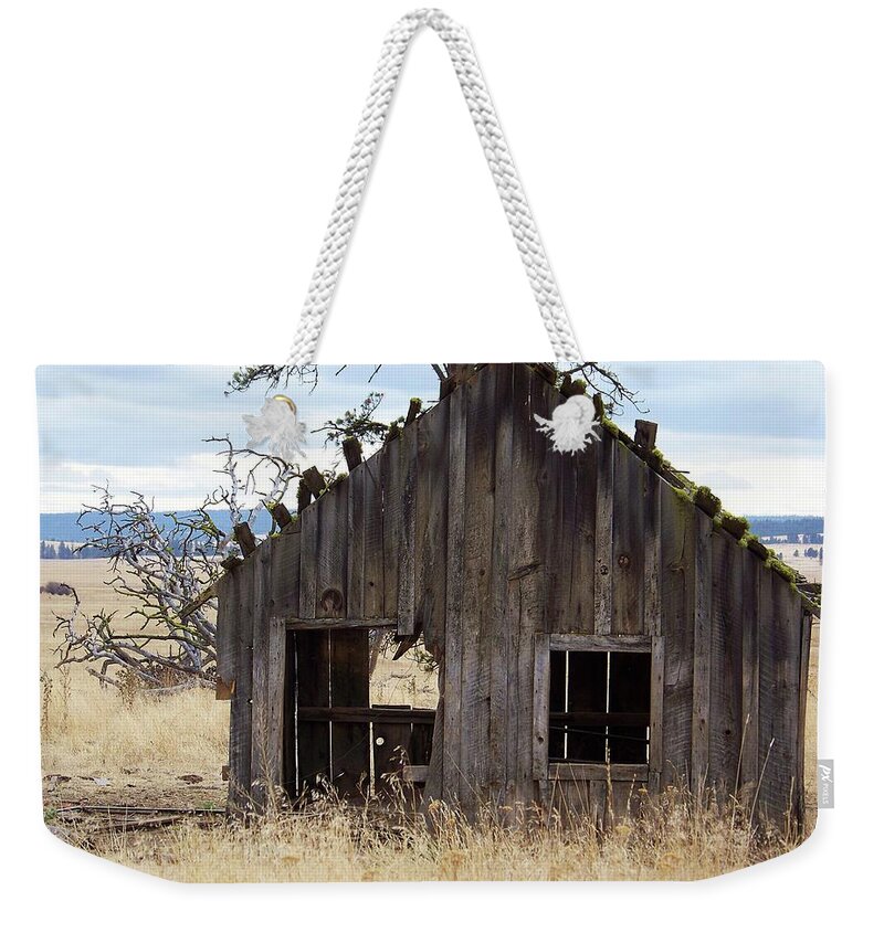 Landscape Weekender Tote Bag featuring the photograph Old Homestead #1 by Julie Rauscher