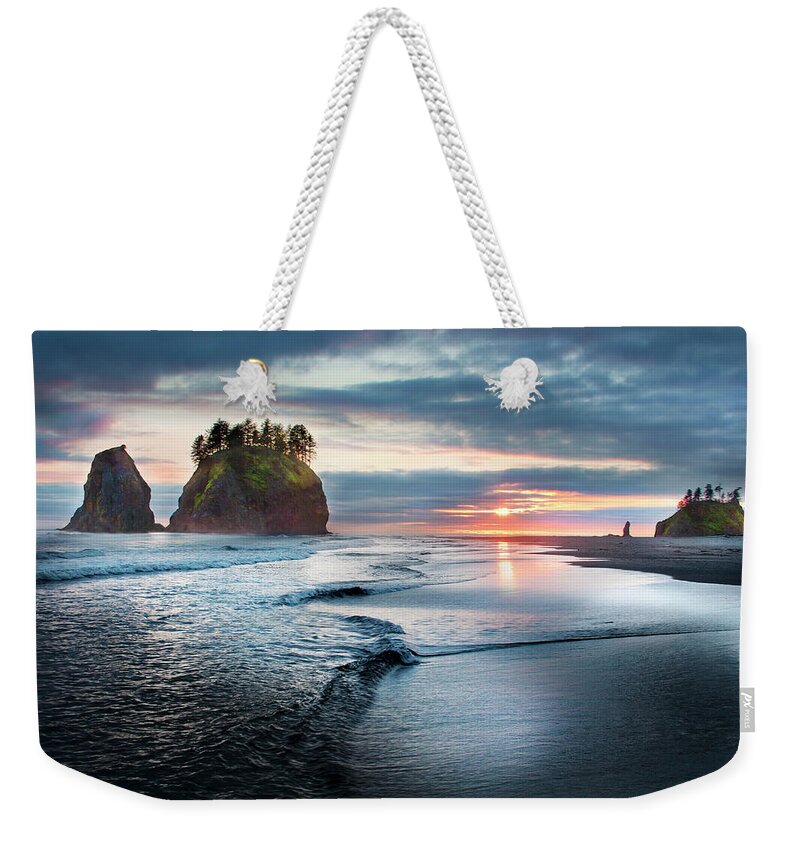 Coastline Weekender Tote Bag featuring the photograph Second Beach #1 by David Chasey