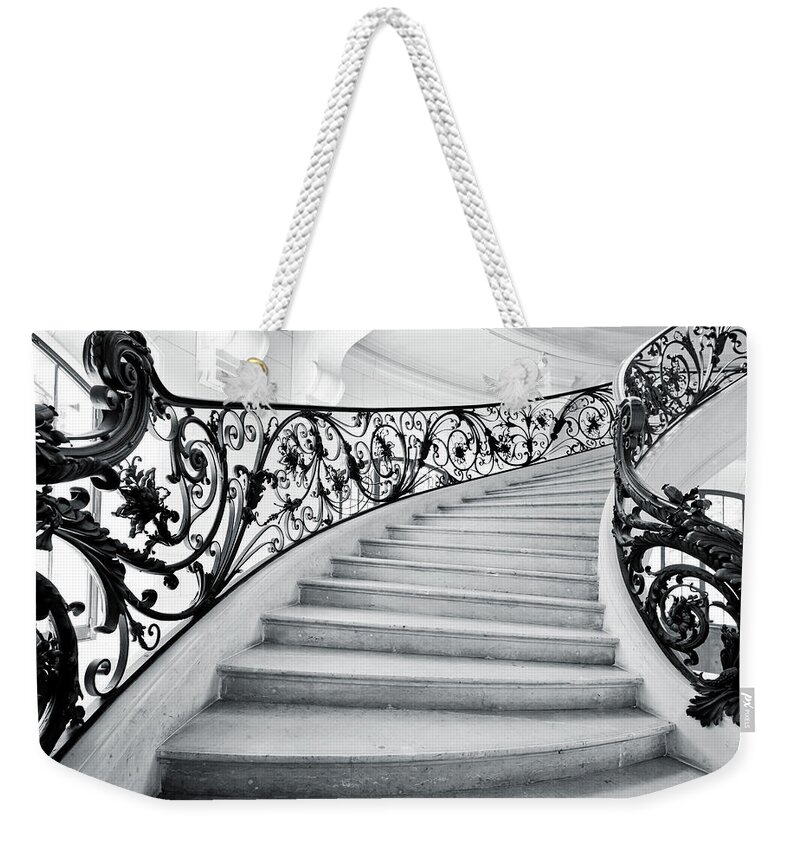Steps Weekender Tote Bag featuring the photograph Staircase In Paris by Nikada