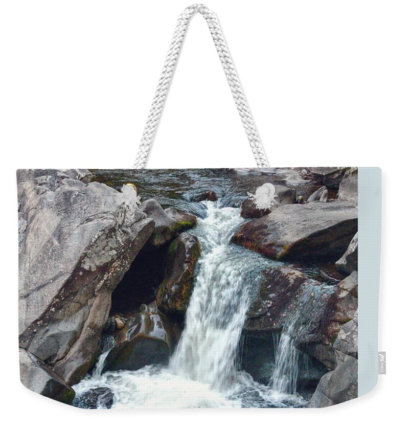 Little River Weekender Tote Bag featuring the photograph The Sinks #2 by Phil Perkins