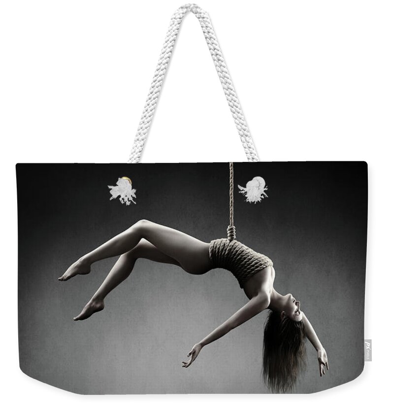 Designs Similar to Woman hanging on a rope
