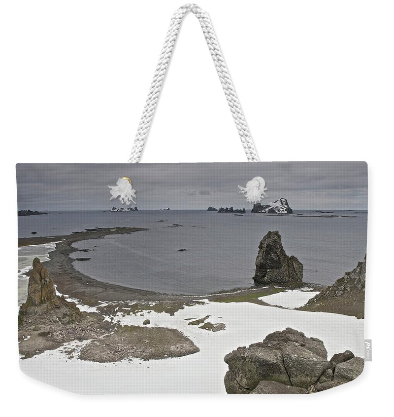 Tranquility Weekender Tote Bag featuring the photograph Antarctic Peninsula, Antarctica #10 by Enrique R. Aguirre Aves
