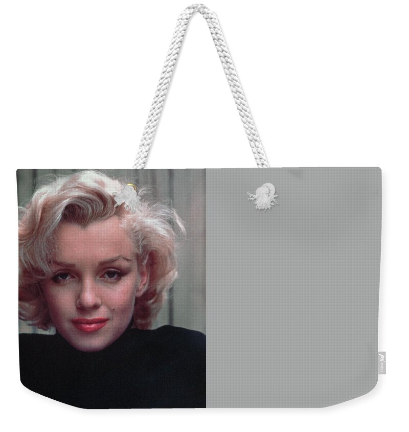 Marilyn Monroe Weekender Tote Bag featuring the photograph Marilyn Monroe by Alfred Eisenstaedt
