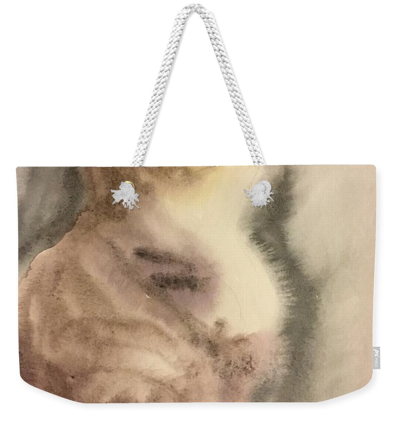 1132019 Weekender Tote Bag featuring the painting 1132019 by Han in Huang wong