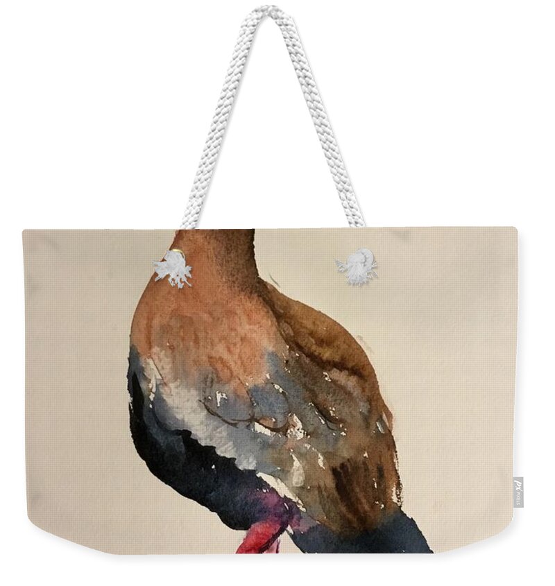 1252019 Weekender Tote Bag featuring the painting 1252019 by Han in Huang wong
