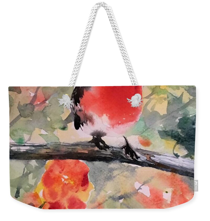 1312019 Weekender Tote Bag featuring the painting 1312019 by Han in Huang wong