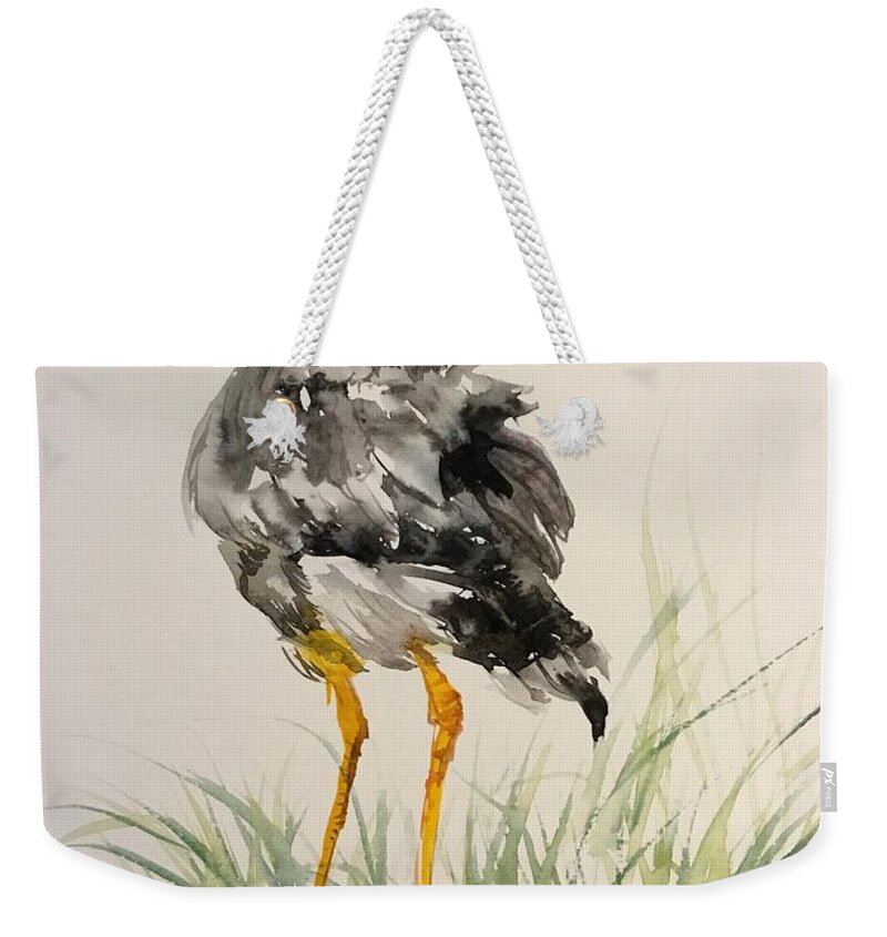 1332019 Weekender Tote Bag featuring the painting 1332019 by Han in Huang wong