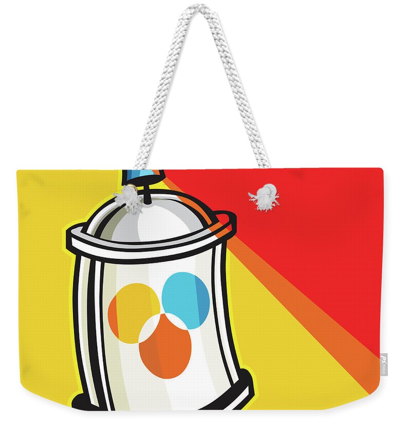 Can of Spray Paint Weekender Tote Bag by CSA Images - Pixels