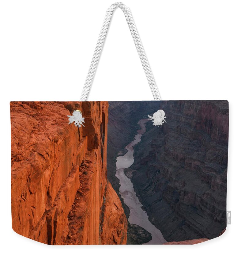 North America Weekender Tote Bag featuring the photograph Toroweap Point #2 by Christian Heeb