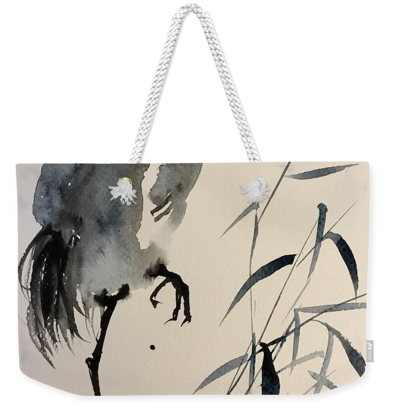 2092019 Weekender Tote Bag featuring the painting 2092019 by Han in Huang wong