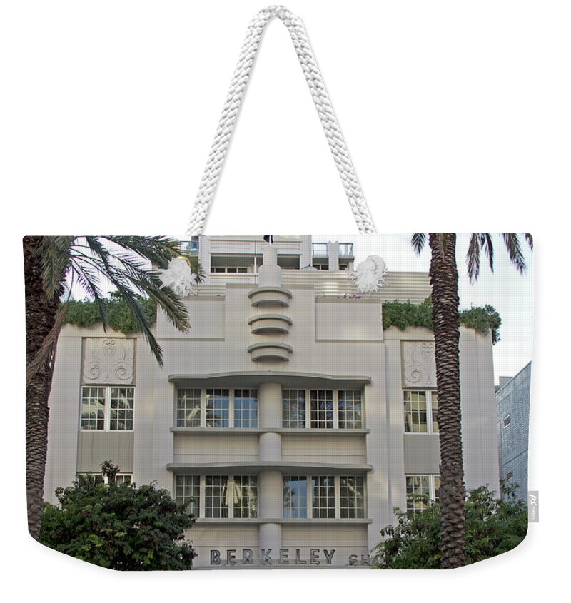 Art Deco Weekender Tote Bag featuring the photograph Art Deco - South Beach - Miami Beach by Richard Krebs