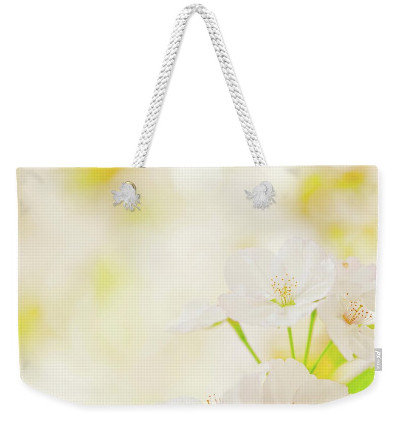 Season Weekender Tote Bag featuring the photograph Cerry Blossom #3 by Mmac72