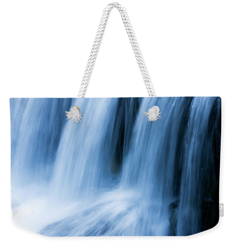 Blurred Motion Weekender Tote Bag featuring the photograph Falling Water #3 by Ooyoo