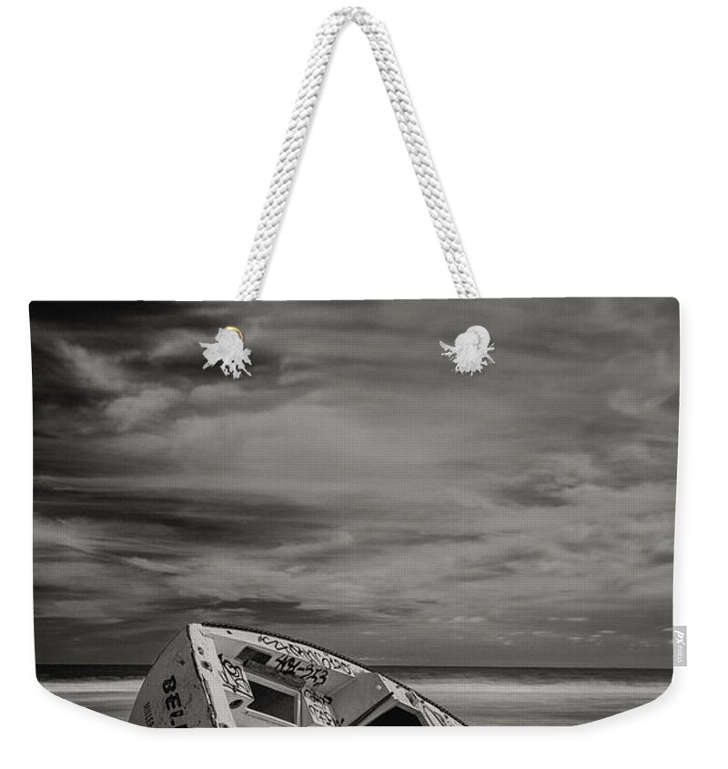 North Carolina Weekender Tote Bag featuring the photograph Long Way From Home #4 by Robert Fawcett