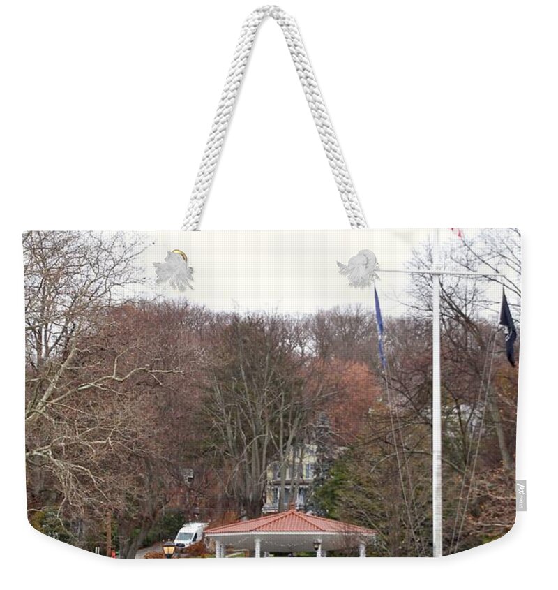Northport Weekender Tote Bag featuring the photograph Northport #3 by Susan Jensen