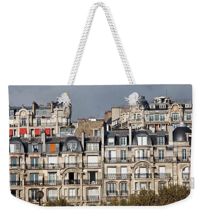 Outdoors Weekender Tote Bag featuring the photograph Paris, France #3 by Buena Vista Images