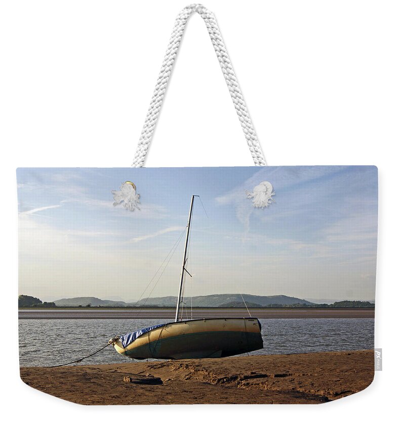 Cumbria Weekender Tote Bag featuring the photograph 31/05/14 CUMBRIA. Arnside. by Lachlan Main