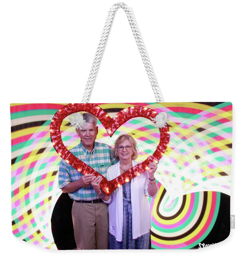 Photobooth Weekender Tote Bag featuring the photograph Austin High School 50th Reunion #34 by Andrew Nourse