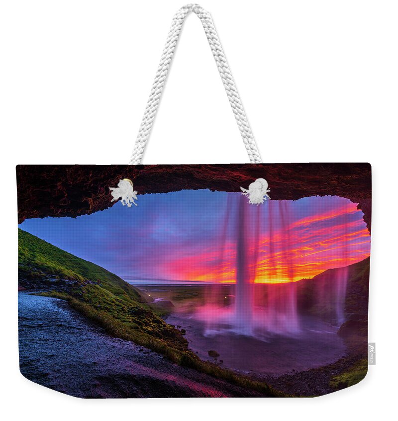 Waterfall Images Weekender Tote Bags
