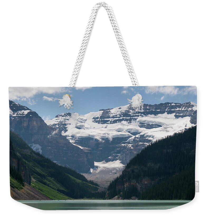 Scenics Weekender Tote Bag featuring the photograph Lake Louise #4 by John Elk Iii