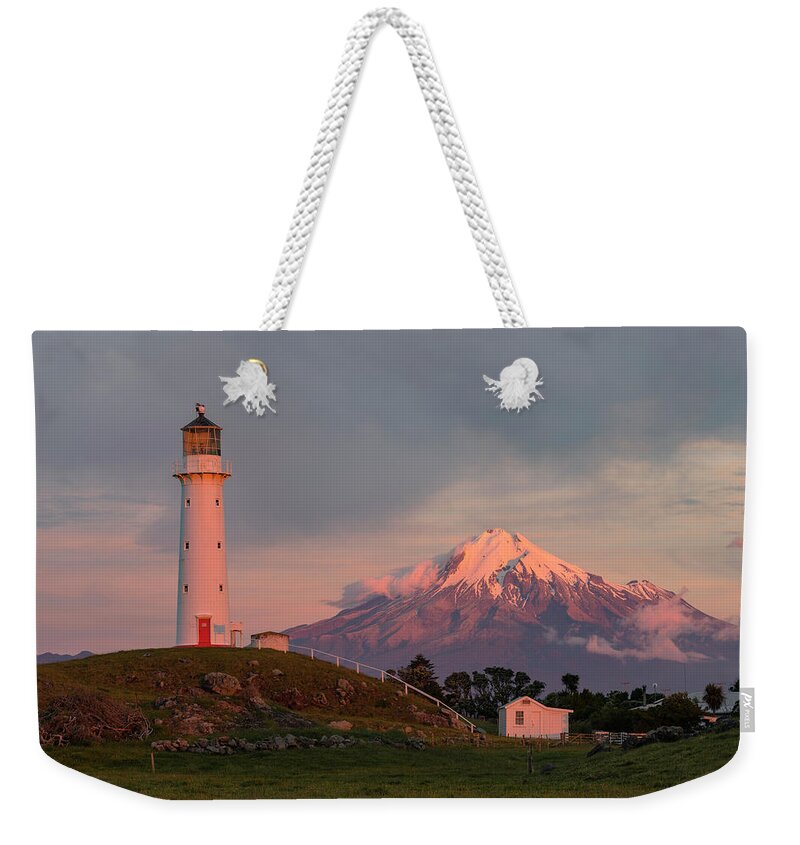 Mount Taranaki Weekender Tote Bag featuring the photograph Mount Taranaki - New Zealand #4 by Joana Kruse
