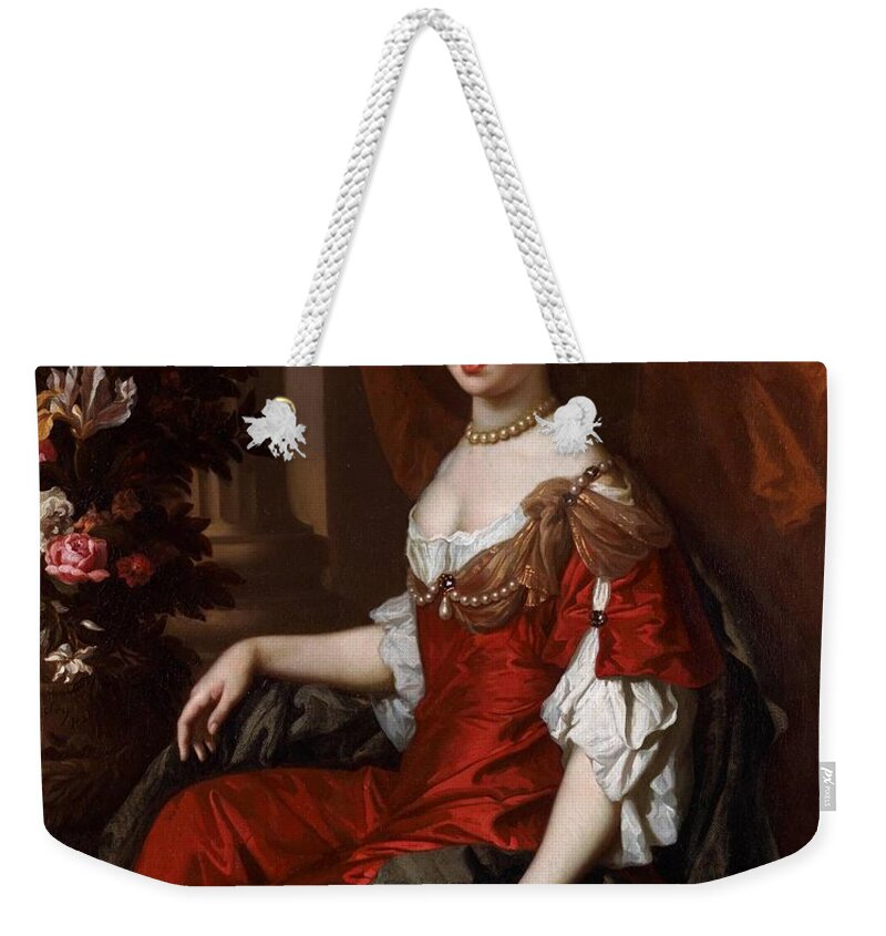 John Riley (1646 - 1691) Weekender Tote Bag featuring the painting Carr Trollope #5 by John Riley