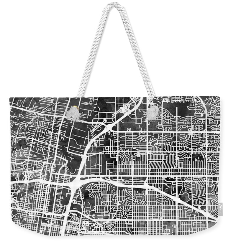 New Mexico Map Weekender Tote Bags