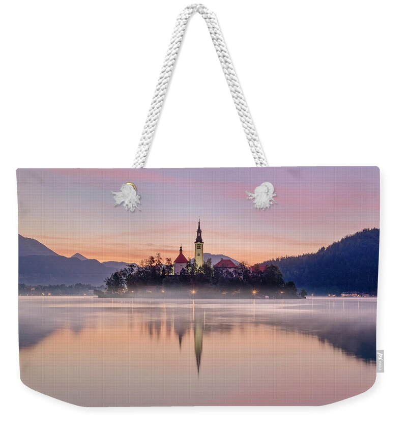 Lake Bled Weekender Tote Bag featuring the photograph Lake Bled - Slovenia #7 by Joana Kruse