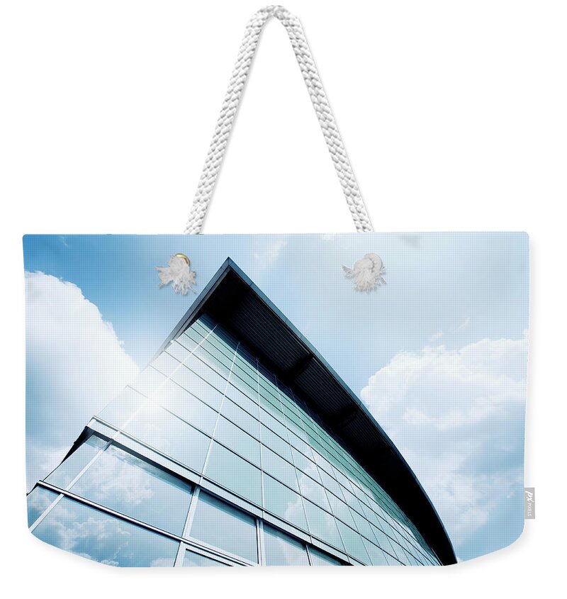 Working Weekender Tote Bag featuring the photograph Futuristic Office Building #9 by Ppampicture
