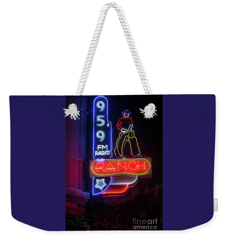 95.9 The Ranch Weekender Tote Bag featuring the photograph 95.9 The Ranch #959 by Imagery by Charly