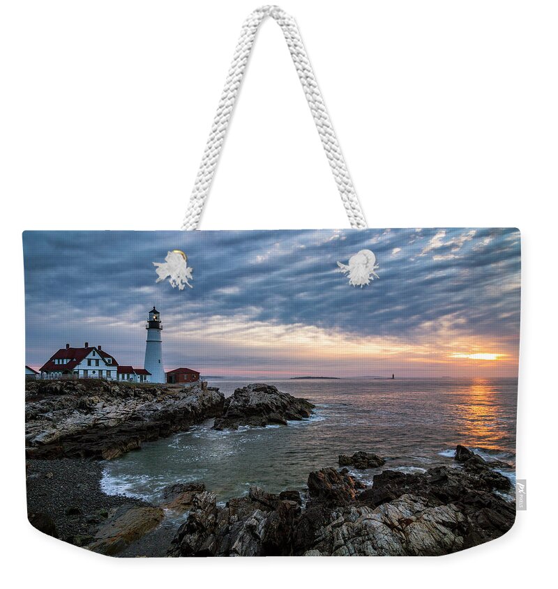 America Weekender Tote Bag featuring the photograph A Chill in the Air by ProPeak Photography