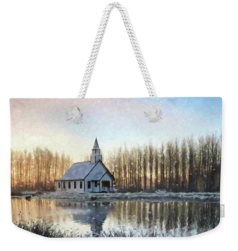 A Kind Heart Weekender Tote Bag featuring the photograph A Kind Heart - Hope Valley Art by Jordan Blackstone