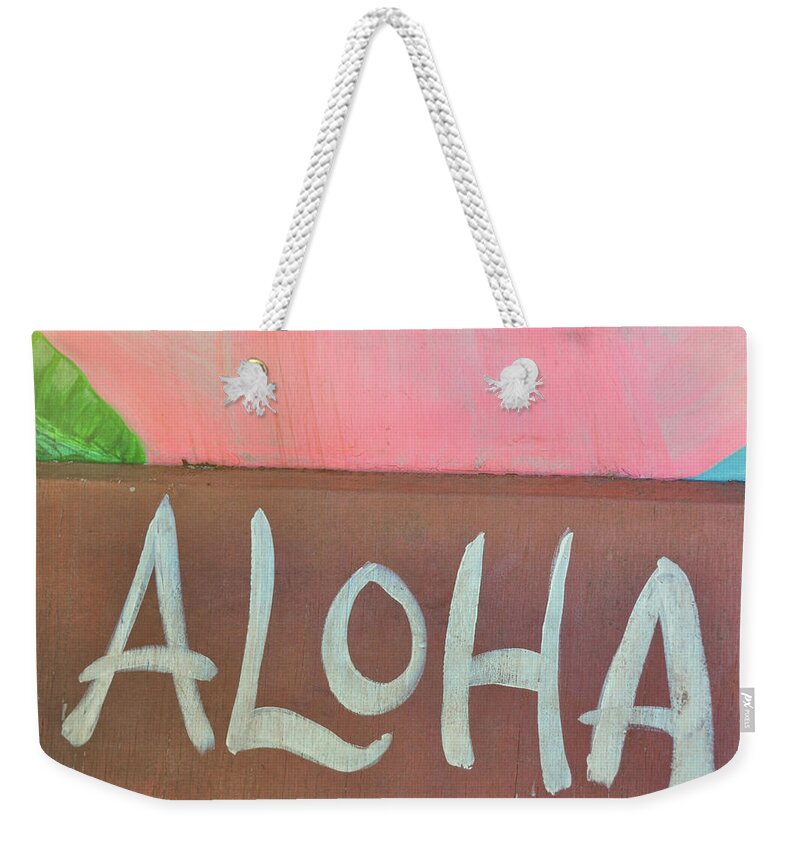 Aloha Weekender Tote Bag featuring the photograph A Thousand Alohas by Jamart Photography