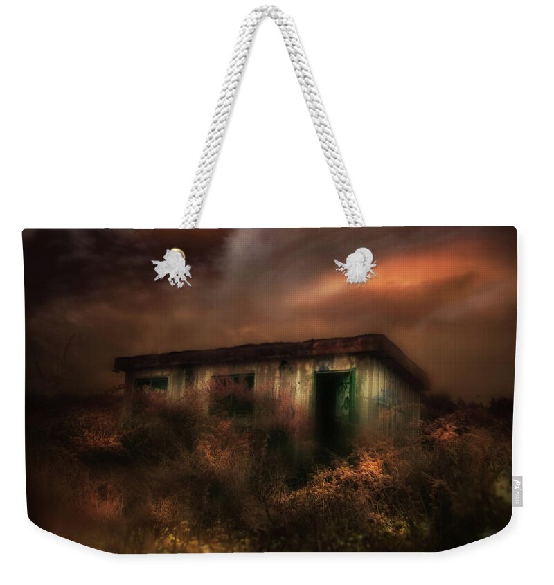  Weekender Tote Bag featuring the photograph Abandoned by Cybele Moon
