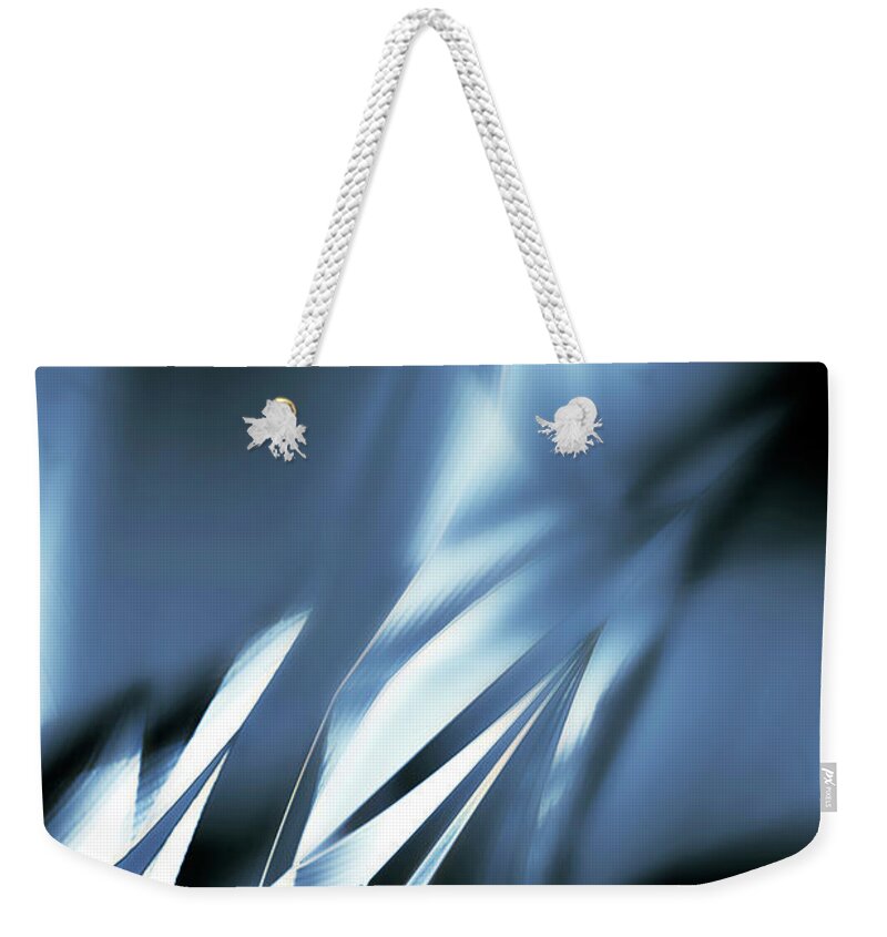 Shadow Weekender Tote Bag featuring the photograph Abstract Futuristic Background by Duncan1890