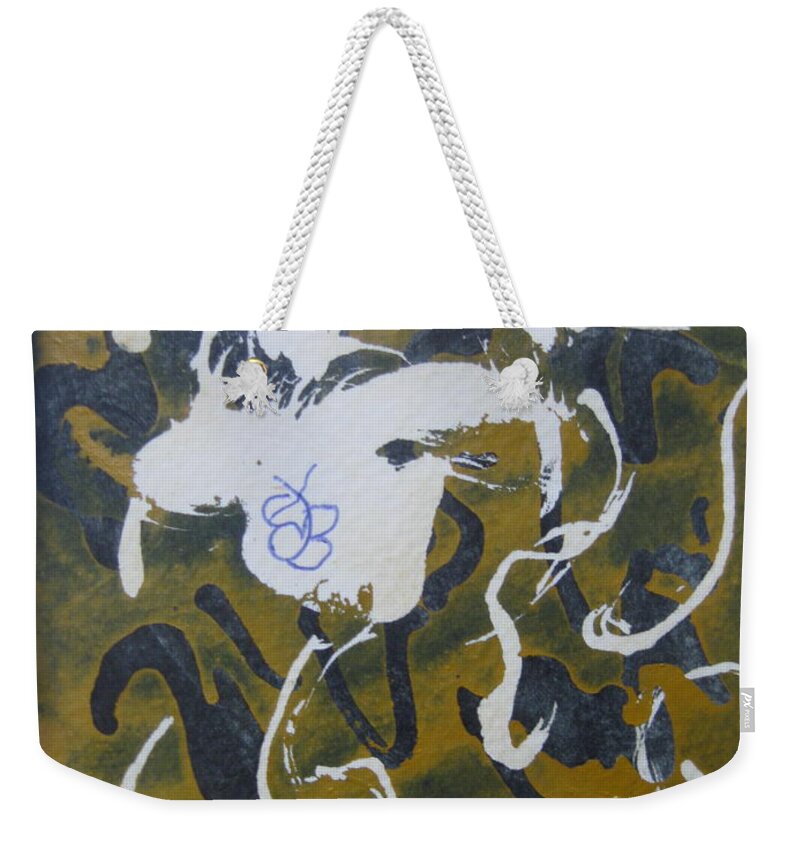 Browns Weekender Tote Bag featuring the drawing Abstract Human Figure by AJ Brown