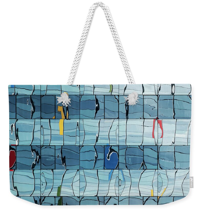 Urban Weekender Tote Bag featuring the photograph Abstritecture 20 by Stuart Allen