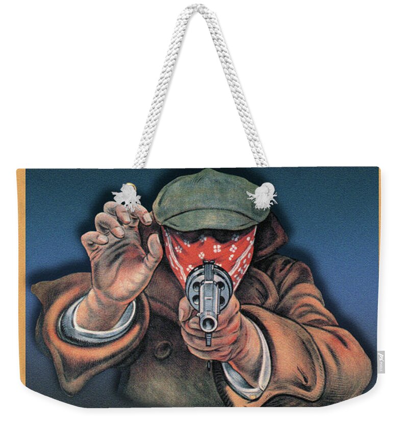 Kill Weekender Tote Bag featuring the painting Addiction by Wilbur Pierce