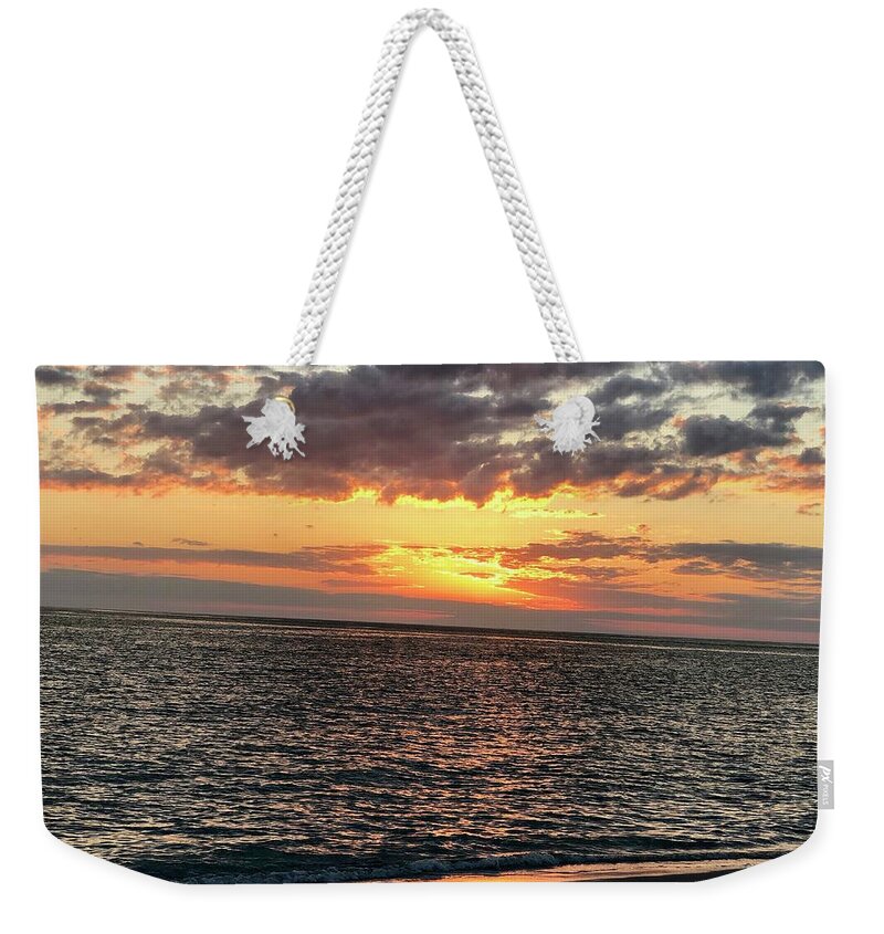 Beach Weekender Tote Bag featuring the photograph After the Sun Sets Captiva Island Florida 2019 by Shelly Tschupp