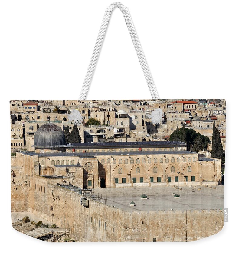 Mosque Weekender Tote Bag featuring the photograph Al Alqsa Mosque by Madzia71