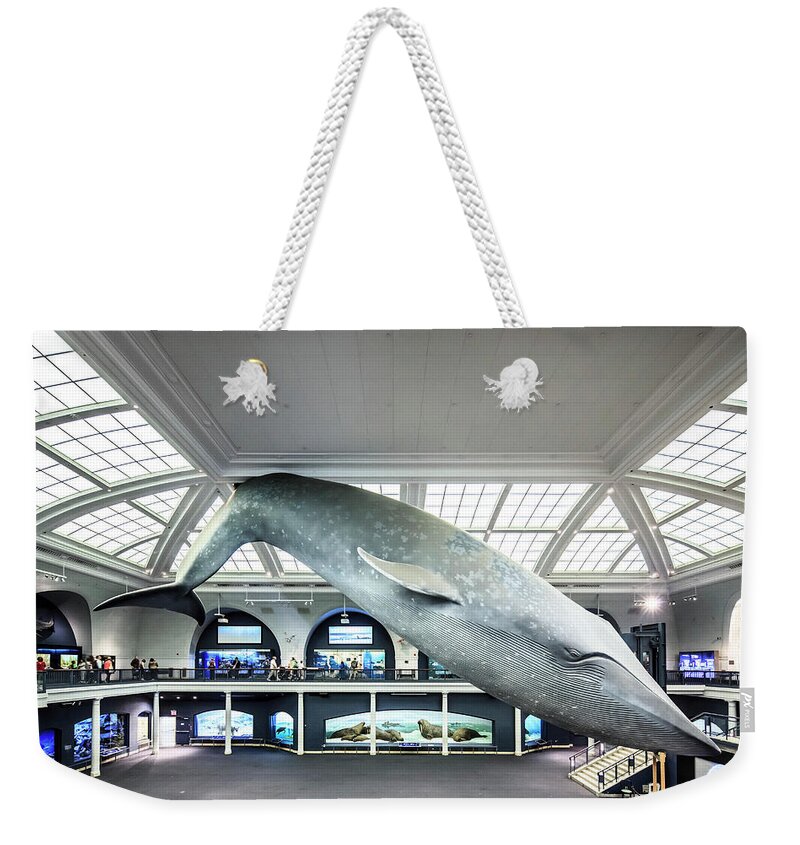 Estock Weekender Tote Bag featuring the digital art American Museum Of Natural History, Nyc by Maurizio Rellini