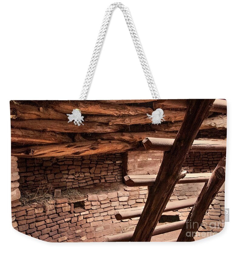 Anasazi Home Weekender Tote Bag featuring the photograph Anasazi Home by Mae Wertz