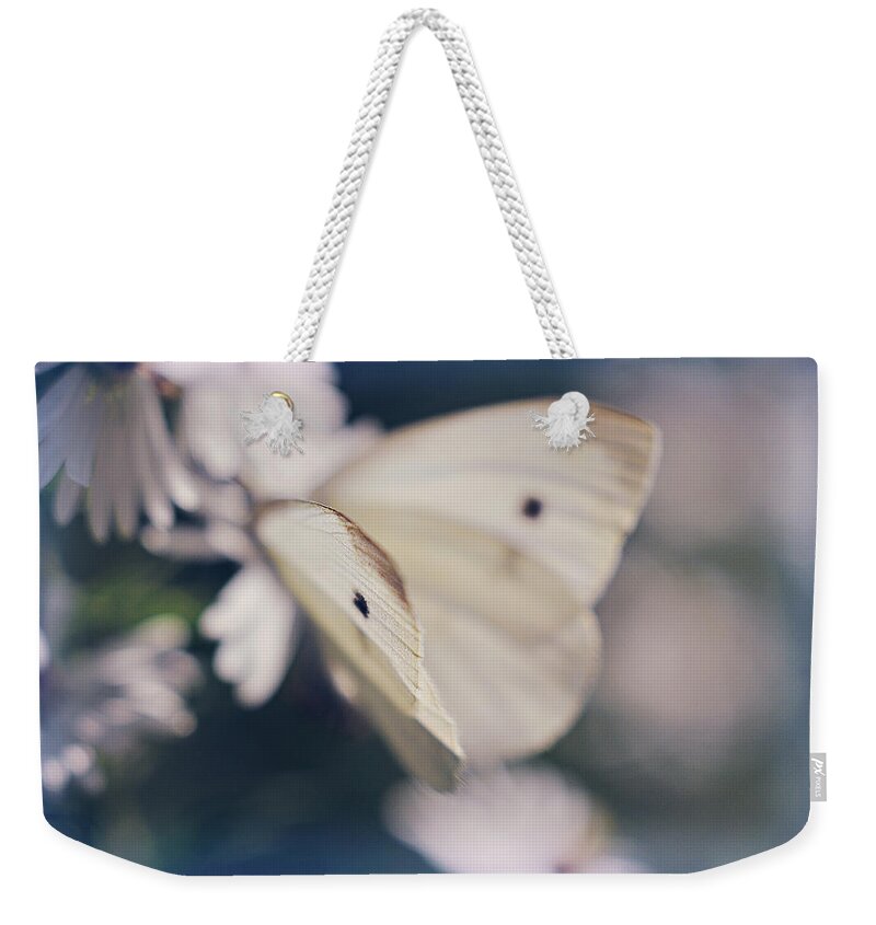 Blue Weekender Tote Bag featuring the photograph Angelic by Michelle Wermuth