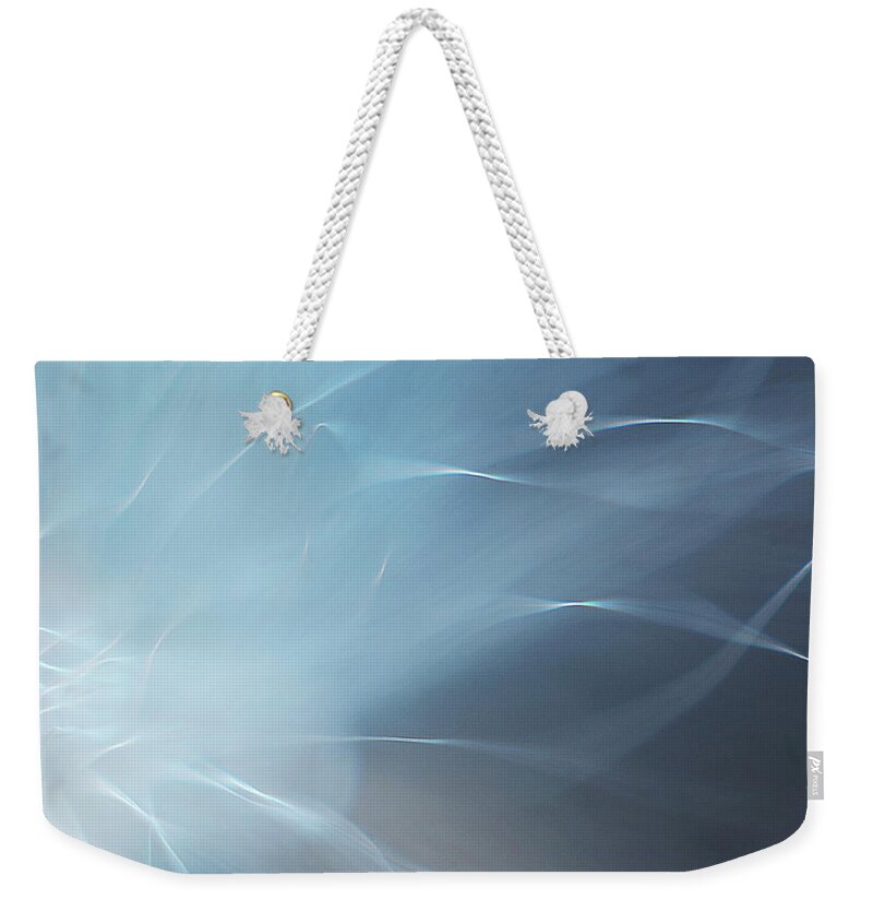 Abstract Weekender Tote Bag featuring the photograph Angels Wing by Michelle Wermuth