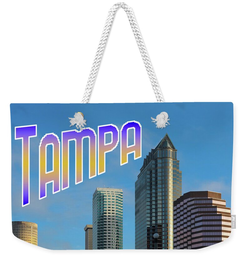 Tampa Weekender Tote Bag featuring the photograph Another Tampa Postcard by Robert Wilder Jr